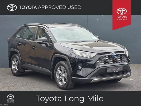 Toyota RAV4 SUV, Petrol Hybrid, 2024, Black