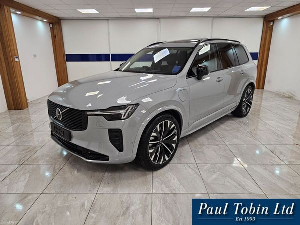 Volvo XC90 SUV, Petrol Plug-in Hybrid, 2026, Silver