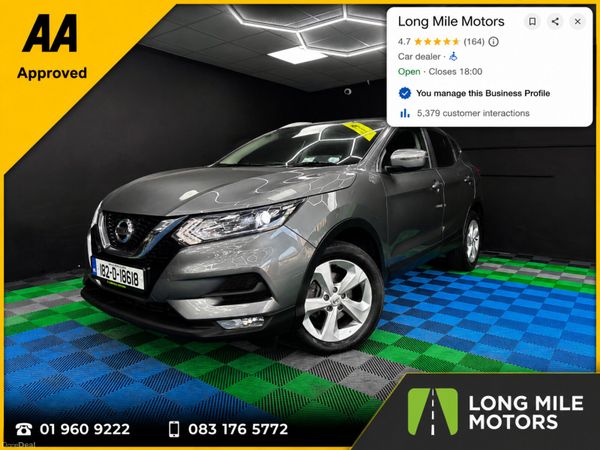 Nissan Qashqai MPV, Petrol, 2018, Grey