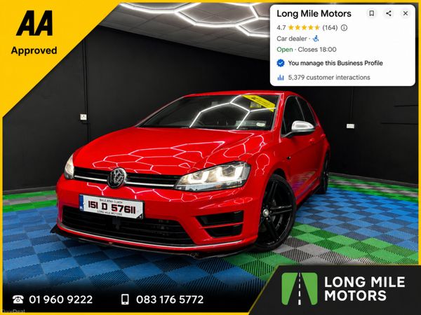 Volkswagen Golf Hatchback, Petrol, 2015, Red