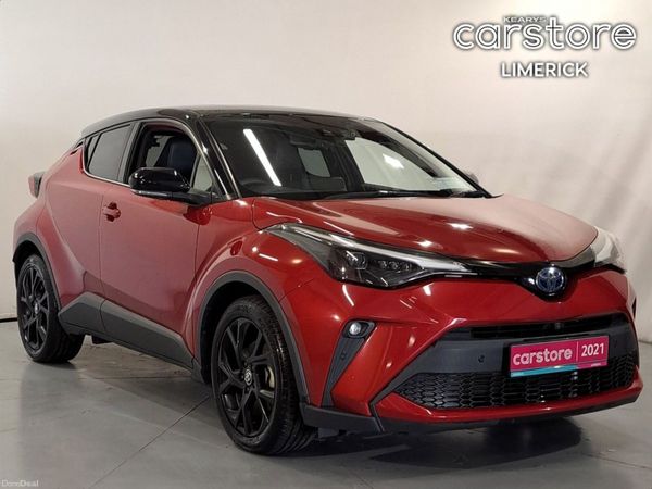 Toyota C-HR Hatchback, Petrol Hybrid, 2021, Red