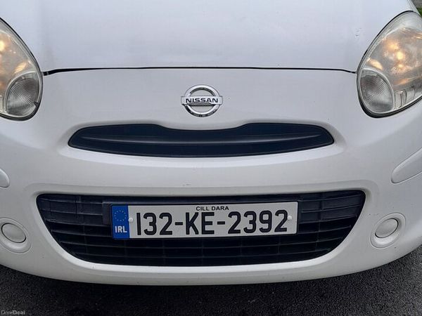 Nissan Micra Hatchback, Petrol, 2013, White