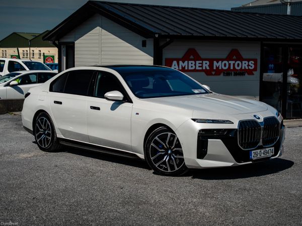 BMW i7 Saloon, Electric, 2025, White