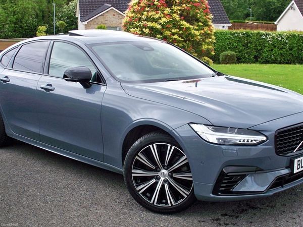 Volvo S90 Saloon, Petrol Hybrid, 2023, Grey