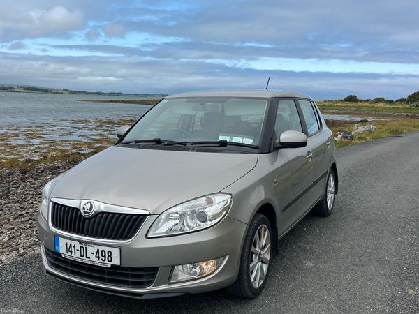Skoda Fabia Hatchback, Petrol, 2014, Beige