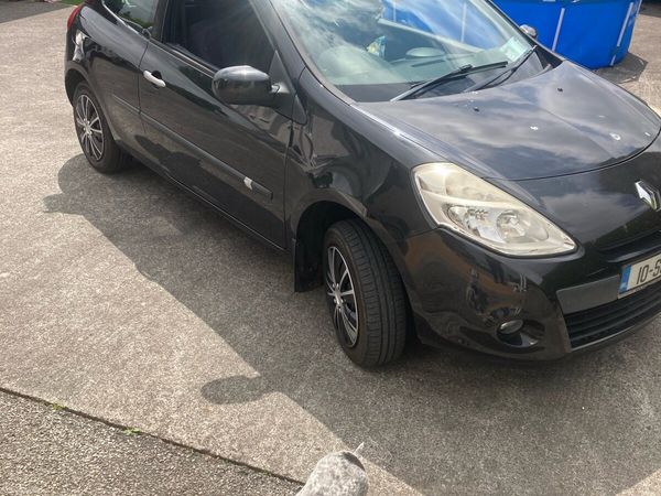 Renault Clio Hatchback, Ethanol Petrol, 2010, Black