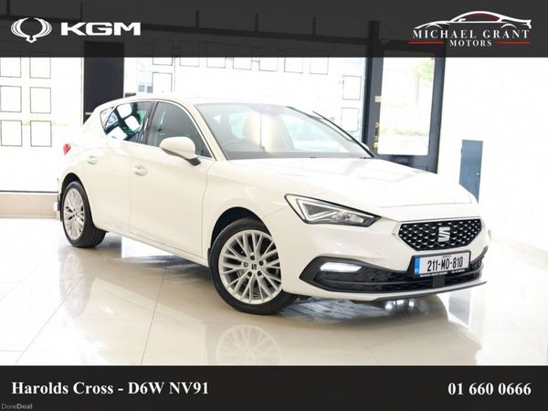SEAT Leon Hatchback, Diesel, 2021, White