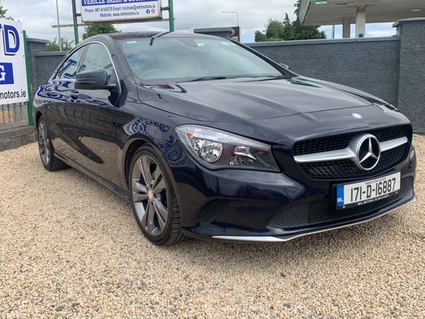 Mercedes-Benz CLA Saloon, Petrol, 2017, Blue