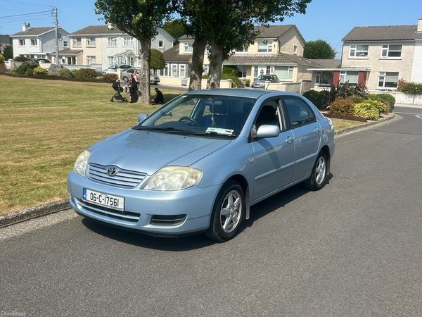 Toyota Corolla Saloon, Petrol, 2006, Blue