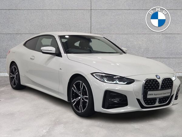 BMW 4-Series Coupe, Diesel, 2021, White