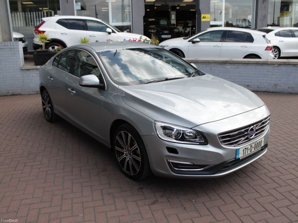 Volvo S60 Saloon, Petrol, 2017, Silver