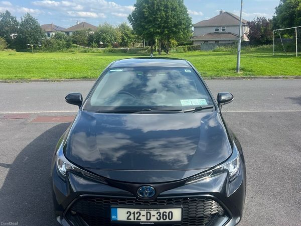 Toyota Corolla Hatchback, Petrol Hybrid, 2021, Black