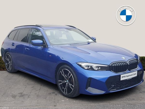 BMW 3-Series Estate, Diesel, 2024, Blue