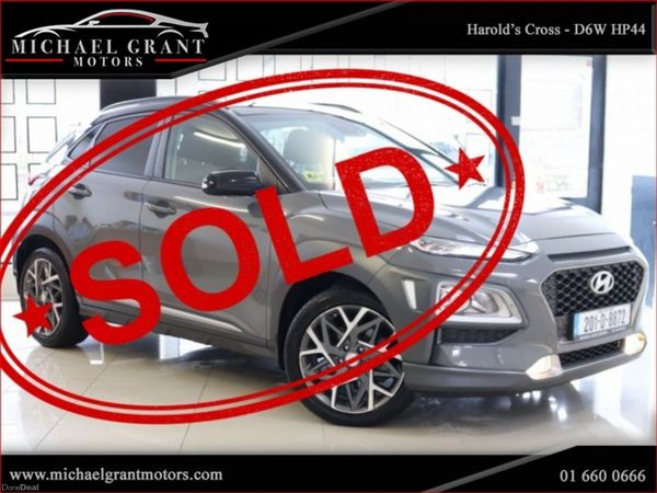 Hyundai KONA MPV, Petrol Hybrid, 2020, Grey