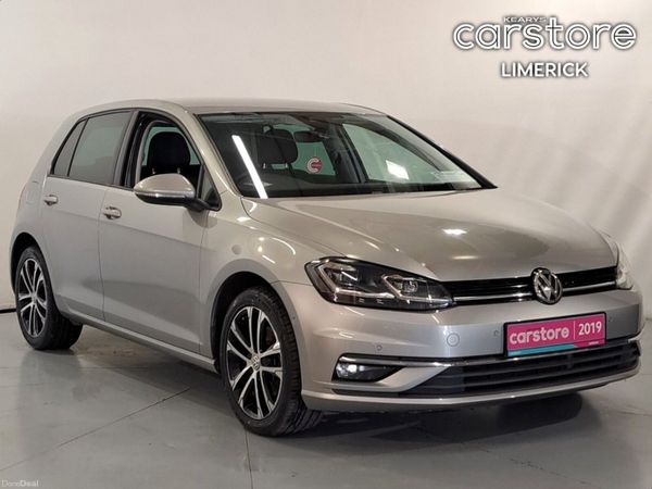 Volkswagen Golf Hatchback, Petrol, 2019, Silver