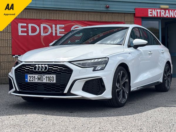 Audi A3 Saloon, Petrol, 2023, White