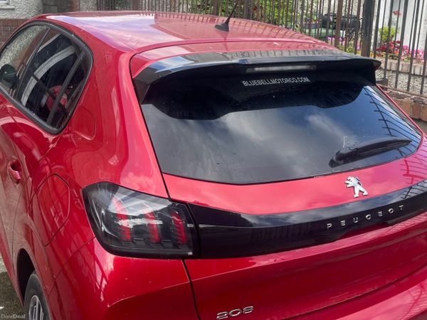 Peugeot 208 Hatchback, Petrol, 2022, Red