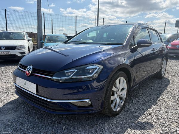 Volkswagen Golf Hatchback, Petrol, 2017, Blue