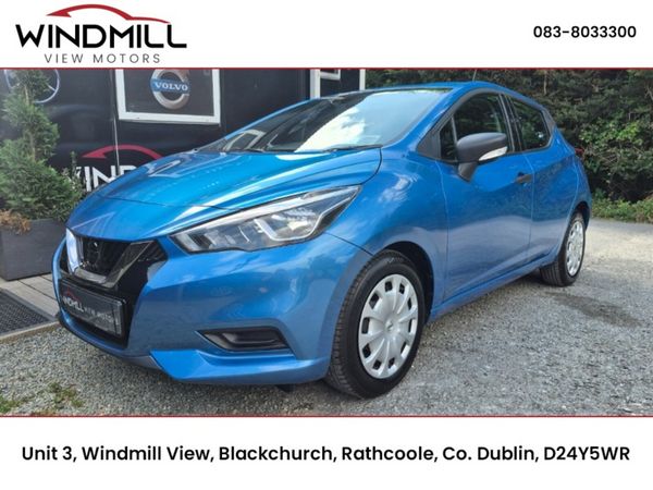 Nissan Micra Hatchback, Petrol, 2021, Blue