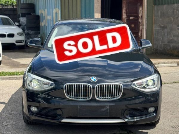 BMW 1-Series Hatchback, Petrol, 2015, Black