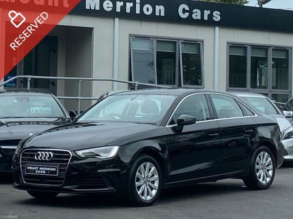 Audi A3 Saloon, Petrol, 2016, Black