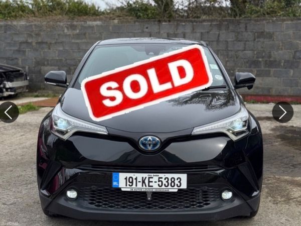 Toyota C-HR Hatchback, Petrol Hybrid, 2019, Black
