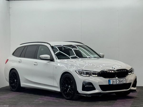 BMW 3-Series Estate, Petrol Plug-in Hybrid, 2021, White