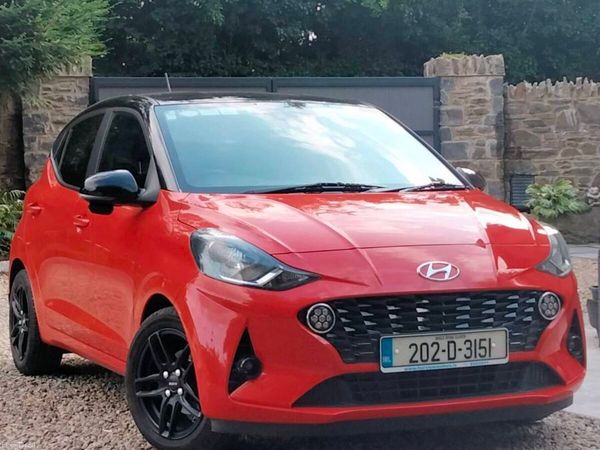 Hyundai i10 Hatchback, Petrol, 2020, Red