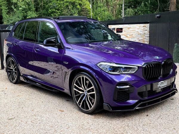 BMW X5 SUV, Petrol Plug-in Hybrid, 2023, Blue