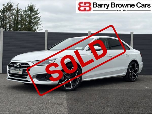 Audi A4 Saloon, Diesel, 2023, White