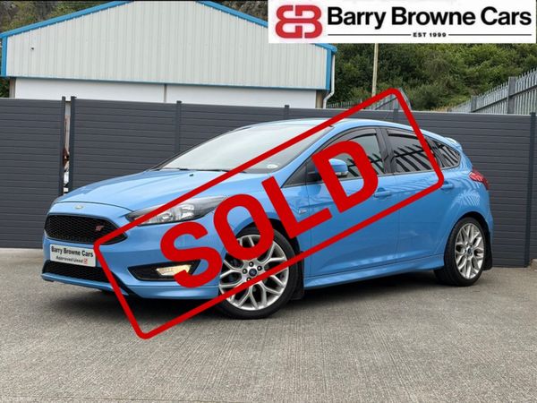 Ford Focus Hatchback, Petrol, 2018, Blue