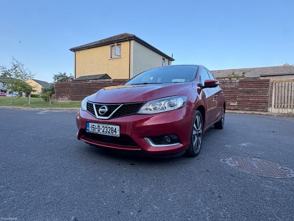 Nissan Pulsar Hatchback, Diesel, 2015, Red