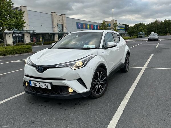 Toyota C-HR Hatchback, Petrol Hybrid, 2018, White