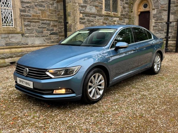 Volkswagen Passat Saloon, Diesel, 2018, Blue