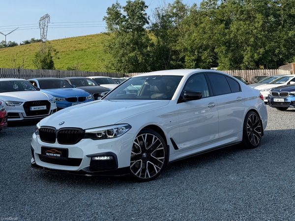 BMW 5-Series Saloon, Diesel, 2018, White