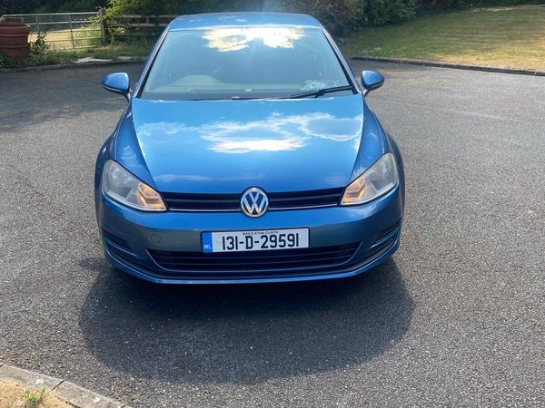 Volkswagen Golf Hatchback, Diesel, 2013, Blue