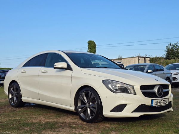 Mercedes-Benz CLA Saloon, Petrol, 2015, White