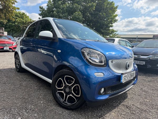 Smart Forfour Hatchback, Petrol, 2017, Blue
