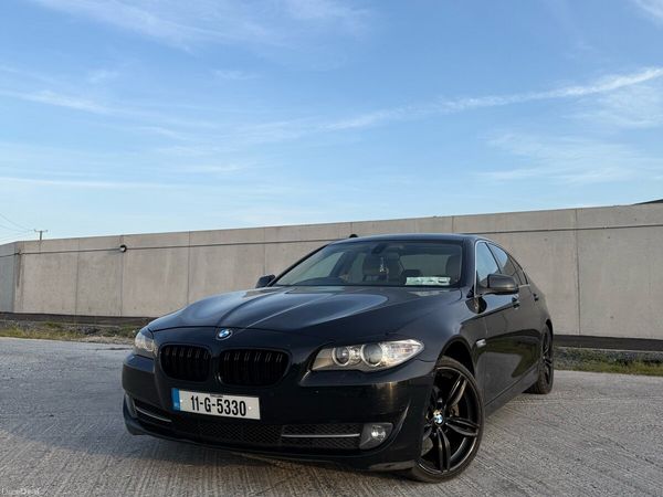 BMW 5-Series Saloon, Diesel, 2011, Black