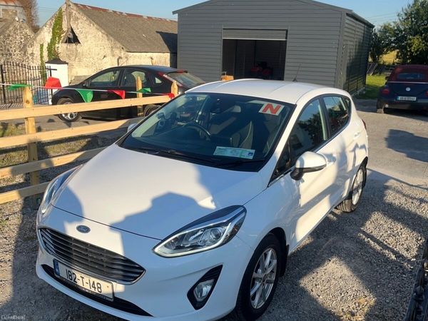 Ford Fiesta Hatchback, Petrol, 2018, White