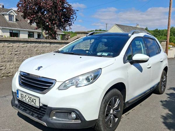 Peugeot 2008 SUV, Diesel, 2016, White