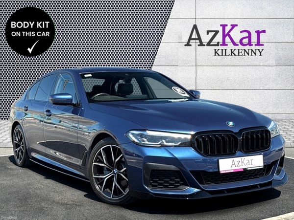 BMW 5-Series Saloon, Diesel, 2022, Blue