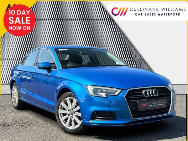 Audi A3 Saloon, Petrol, 2018, Blue