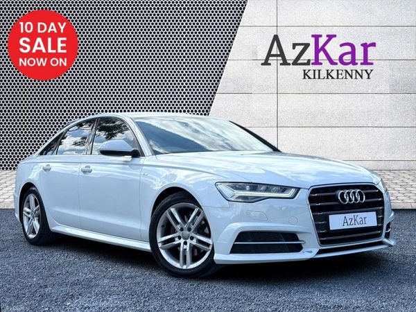 Audi A6 Saloon, Diesel, 2017, White