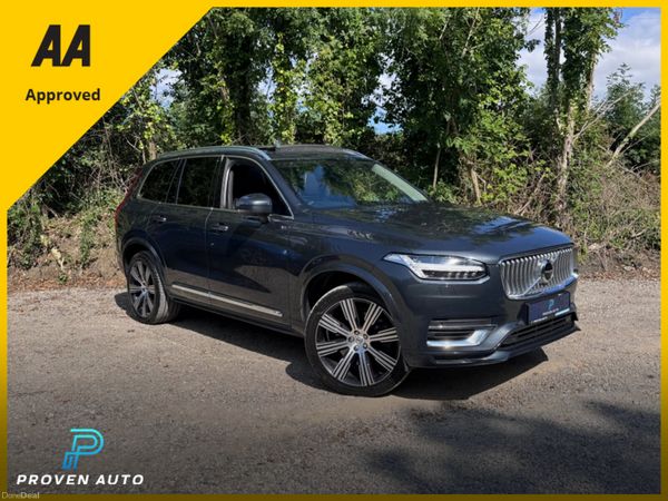 Volvo XC90 MPV, Petrol Plug-in Hybrid, 2022, Grey