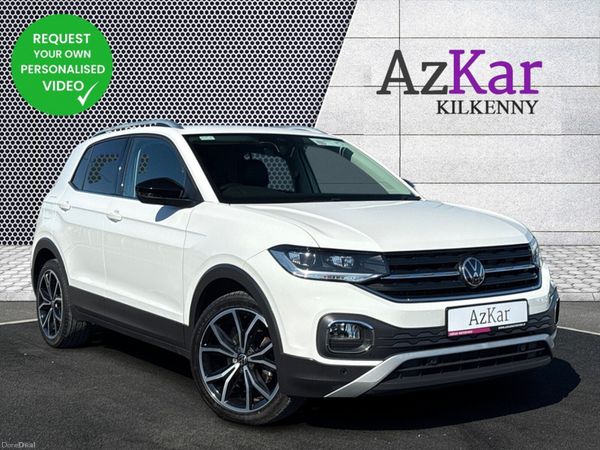 Volkswagen T-Cross SUV, Petrol, 2022, White