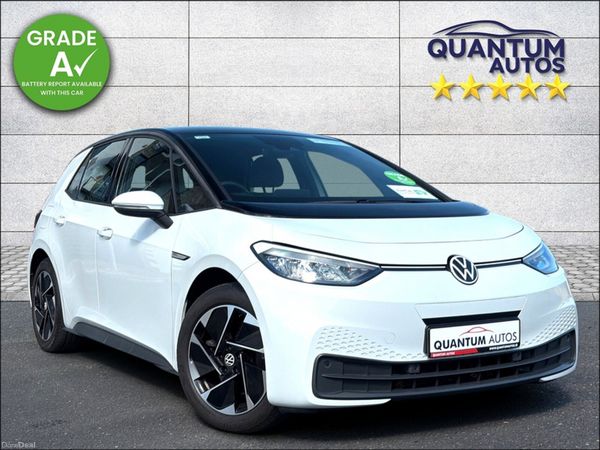 Volkswagen ID.3 Hatchback, Electric, 2023, White