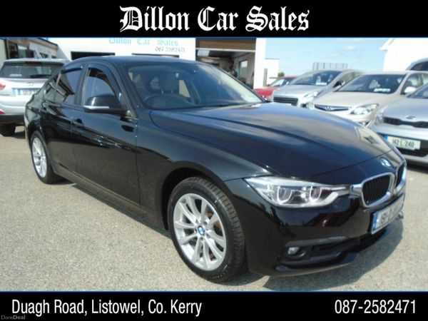 BMW 3-Series Saloon, Diesel, 2018, Black