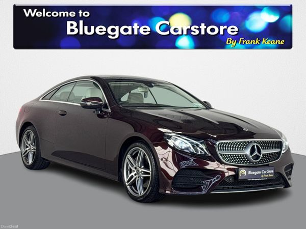 Mercedes-Benz E-Class Coupe, Diesel, 2019, Purple