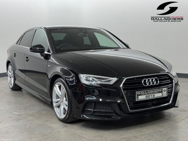 Audi A3 Saloon, Petrol, 2019, Black